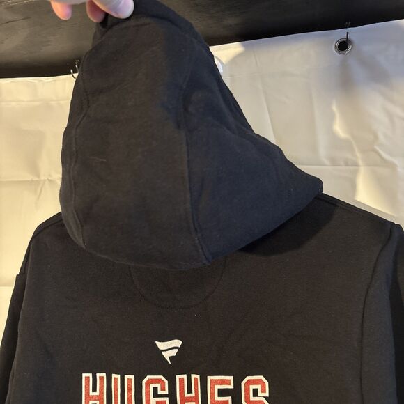 NWOT New Jersey Devils Jack Hughes Jersey Hoodie Name & # On Back Men’s Small - Picture 8 of 8